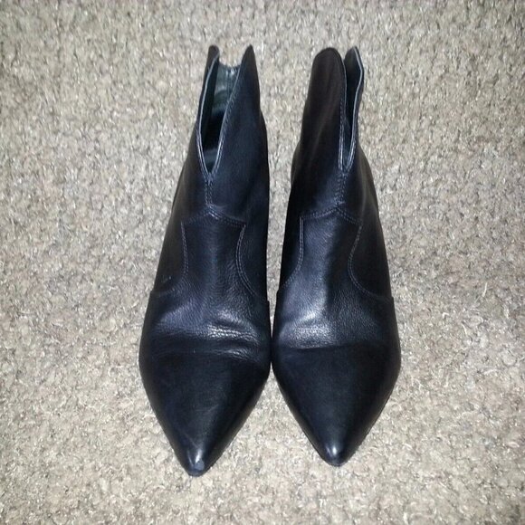 ASH-Booties/Boots-Black Leather-Lined Leather-Stilettos-SZ 37-6.5US-Excellent - Picture 4 of 7